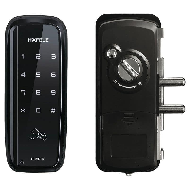 Ảnh thực tế Khóa cửa điện tử Hafele ER4400-TC 912.05.700 Ảnh thực tế Khóa cửa điện tử Hafele ER4400-TC 912.05.700
