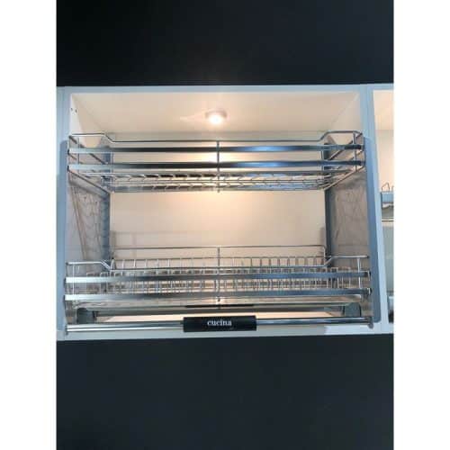 Ảnh rổ chén đĩa di động lướt tròn LENTO Cucina 504.76.005 Inox 304