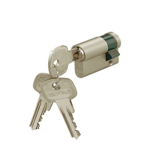 Ảnh thực tế ruột khóa 1 đầu Hafele 916.00.604, 50.5mm Đồng thau