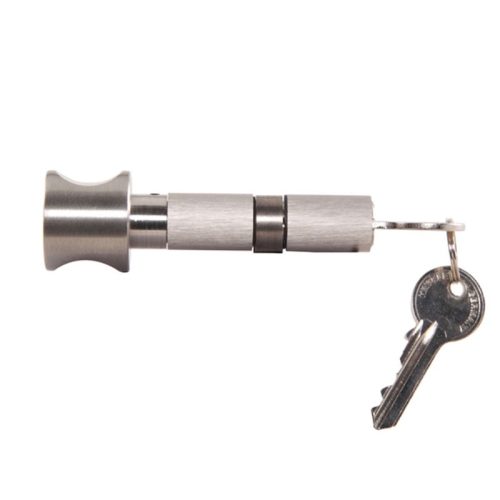 Mặt sau ruột khóa 1 đầu chìa, 1 đầu vặn Hafele 916.96.307, 60mm Đồng thau