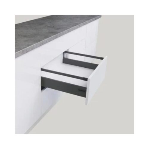 Ray hộp Hafele 552.55.316 Alto-S H80 mm màu xám đậm