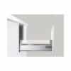 Ray hộp kính Hafele 552.03.791 Alto giảm chấn màu trắng mờ H84xD300mm