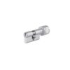 Ruột khóa 1 đầu chìa 1 đầu vặn 5 chìa Hafele 916.63.099, 70mm Đồng thau