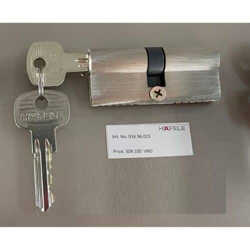 Thiết kế Ruột khóa 2 đầu Hafele 916.96.015, 71mm Đồng thau