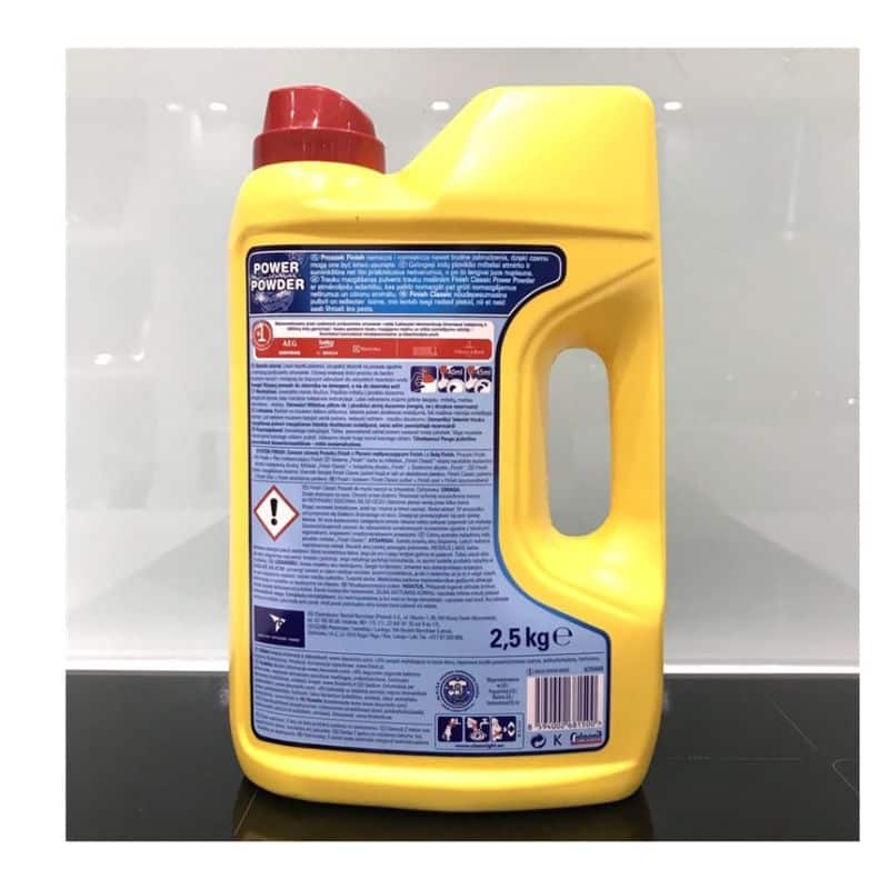 Thông tin Bột rửa chén bát Finish Classic 2.5kg Thông tin Bột rửa chén bát Finish Classic 2.5kg