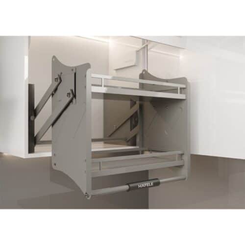 Ảnh thực tế bộ rổ nâng hạ Hafele Oria 504.76.814 600mm