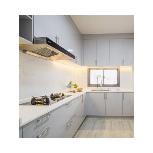 Ảnh thực tế của tay nắm tủ inox 200mm Hafele 155.01.402