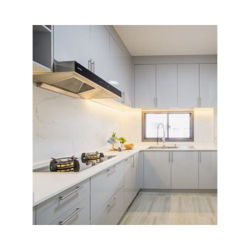 Ảnh thực tế của tay nắm tủ inox 296mm Hafele 155.01.414