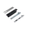 Bộ kẹp thẳng tâm inox mờ Hafele 932.86.932