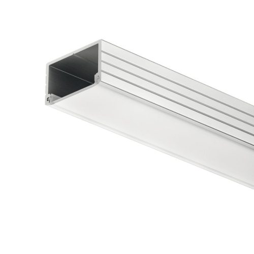 Thanh nhôm gắn nổi kính che trắng sữa Hafele 833.72.841