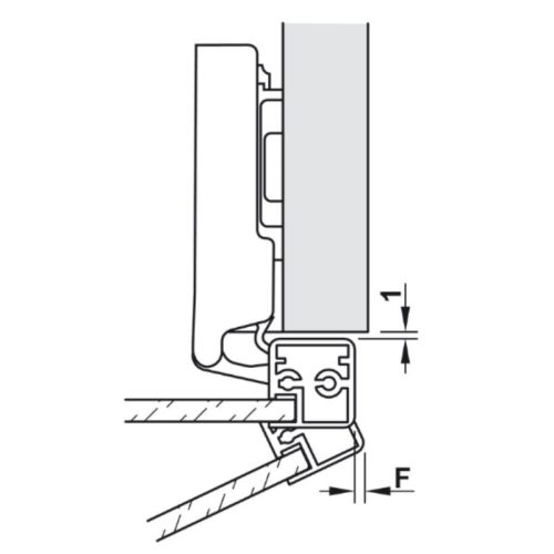 Bản Lề Metalla SM 110º Trùm Ngoài Hafele 315.26.710 5 Kích thước bản Lề Metalla SM 110º Trùm Ngoài Hafele 315.26.710
