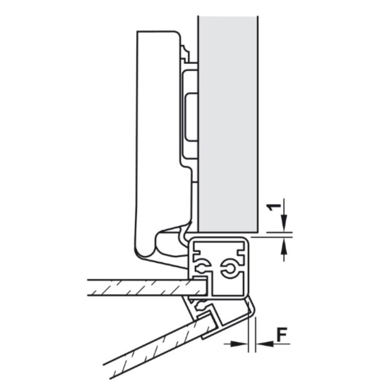 Kích thước bản Lề Metalla SM 110º Trùm Ngoài Hafele 315.26.710 Kích thước bản Lề Metalla SM 110º Trùm Ngoài Hafele 315.26.710