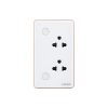 Ổ cắm trường thông minh HSL-WSS01W Hafele 820.71.007 2 o cam truong thong minh hsl wss01w hafele 820 71 007